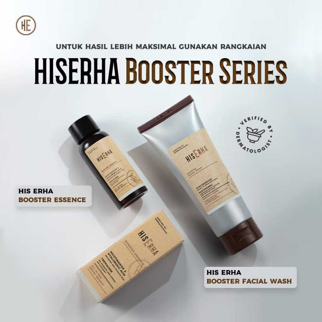 HIS ERHA BOOSTER FACIAL WASH 100GR~ ERHA ORIGINAL 100%