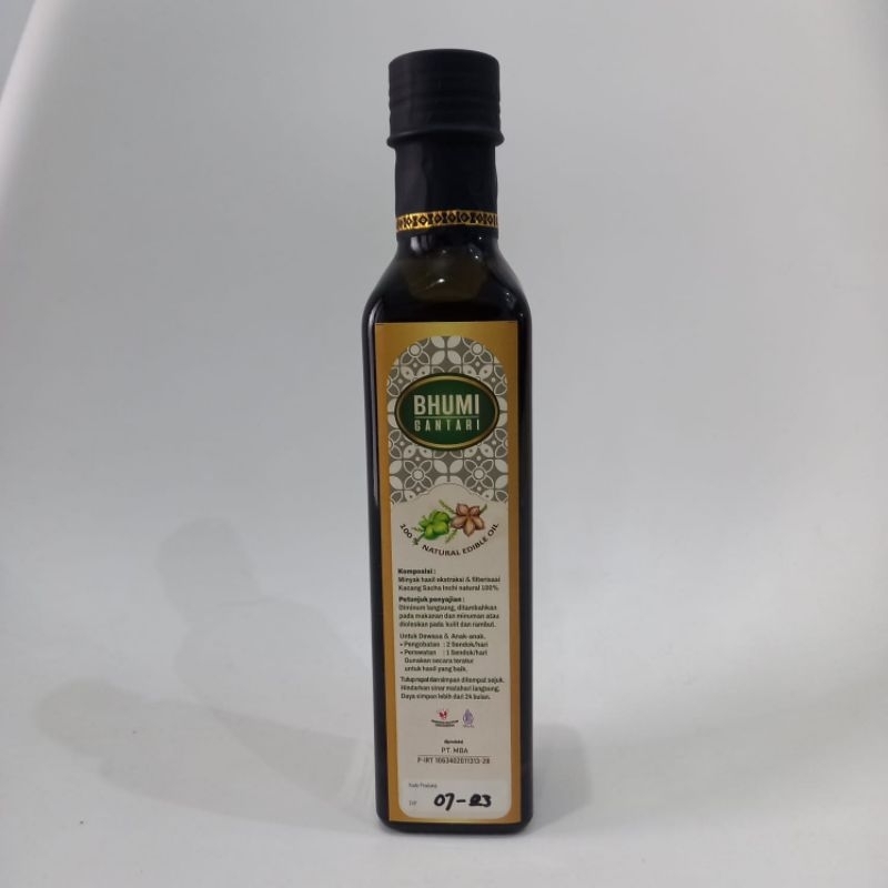 

extra virgin sacha inchi-minuman sehat kemasan 250 ML