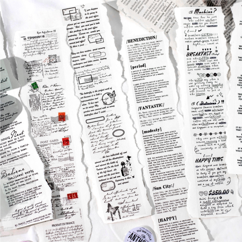 

Washi Tape 50mmx2m Seri Surat Anthony Sticker Aesthetic Dekorasi Journal Vintage Retro Scrapbook Jurnal Stiker Selotip