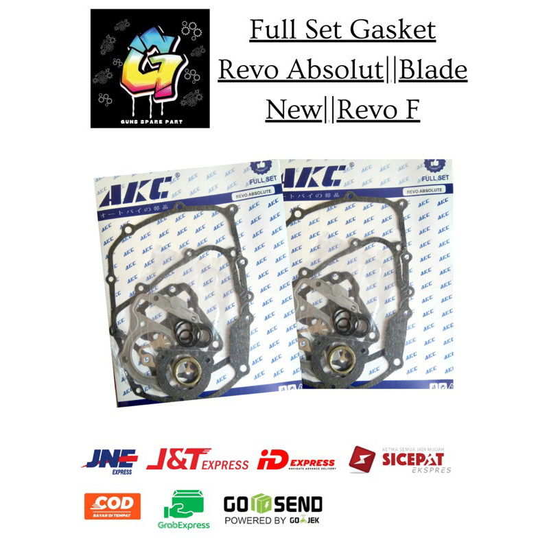 Paking Fullset Gasket Full Set Revo Absolute || Blade New || Revo F