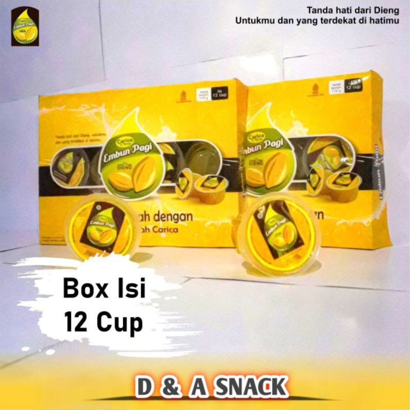 

Carica Embun Pagi Khas Dieng Box isi 12 Cup