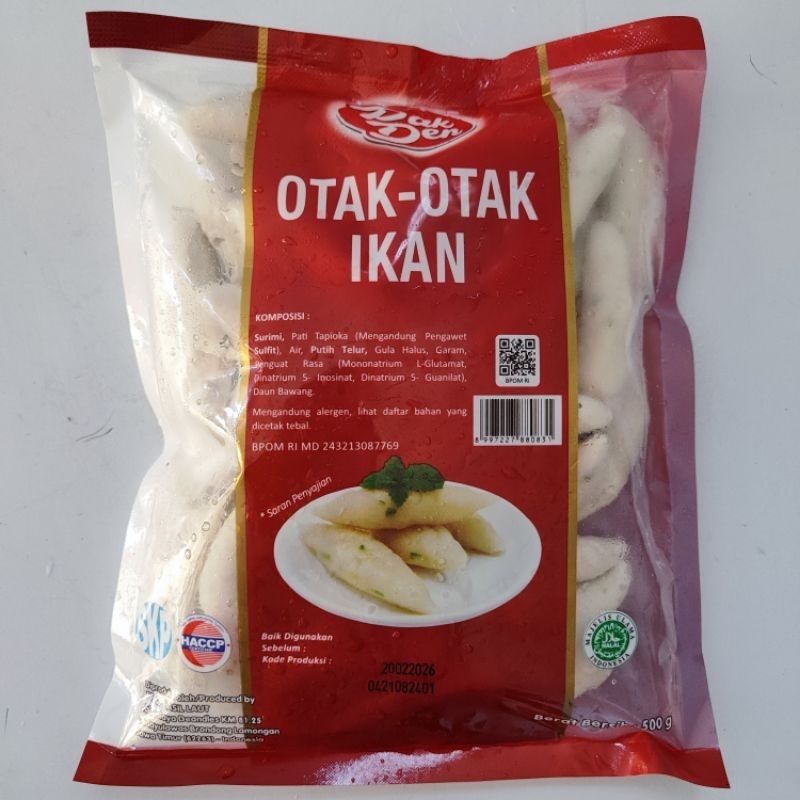 

Otak Otak Ikan Pak Den 500g