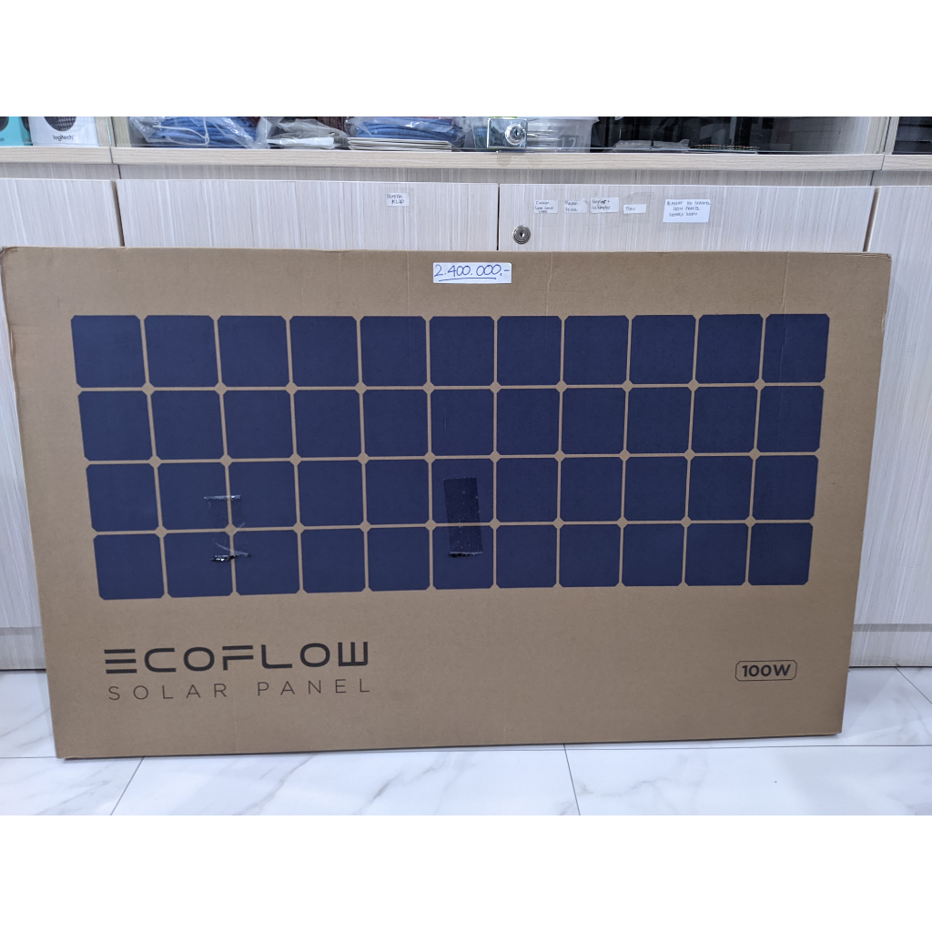 ECOFLOW FLEXIBLE SOLAR PANEL 100WATT / PANEL SURYA 100WATT