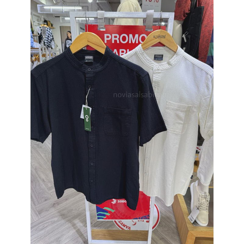 [ORIGINAL] KEMEJA GREENLIGHT KERAH SHANGHAI BASIC POLOS TERBARU REGULERFIT
