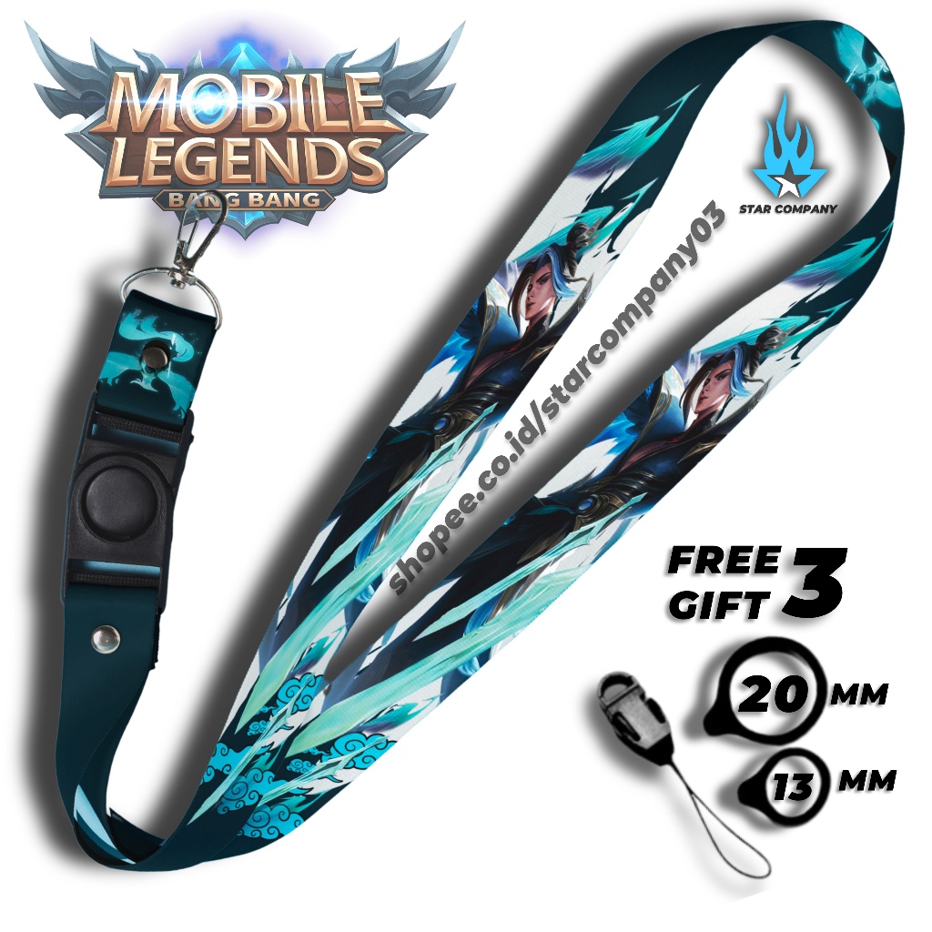 

LANYARD HERO LING ML GANTUNGAN HANDPHONE & TALI ID CARD