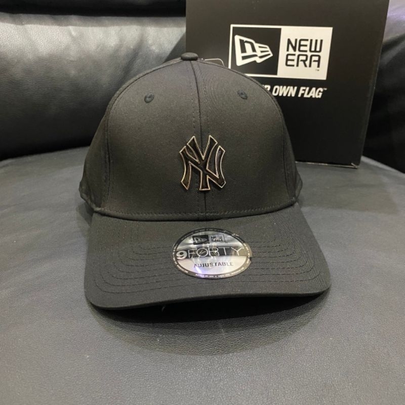 Topi Ny MLB metal logo new era | Mlb cap original quality mirror 1:1