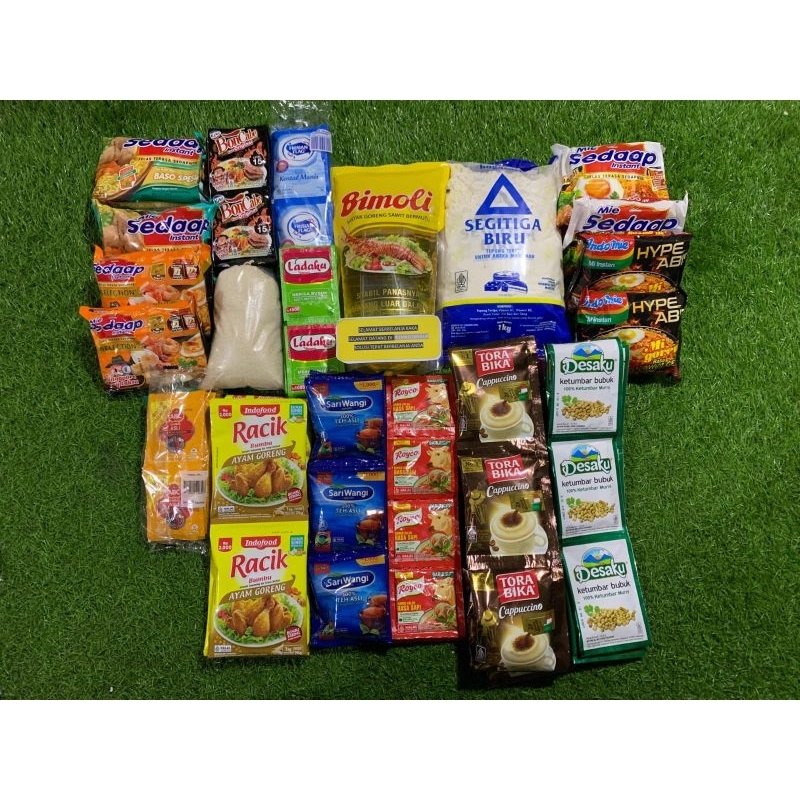 

Paket Hemat Sembako Rp. 350.000 Harga Promo!!