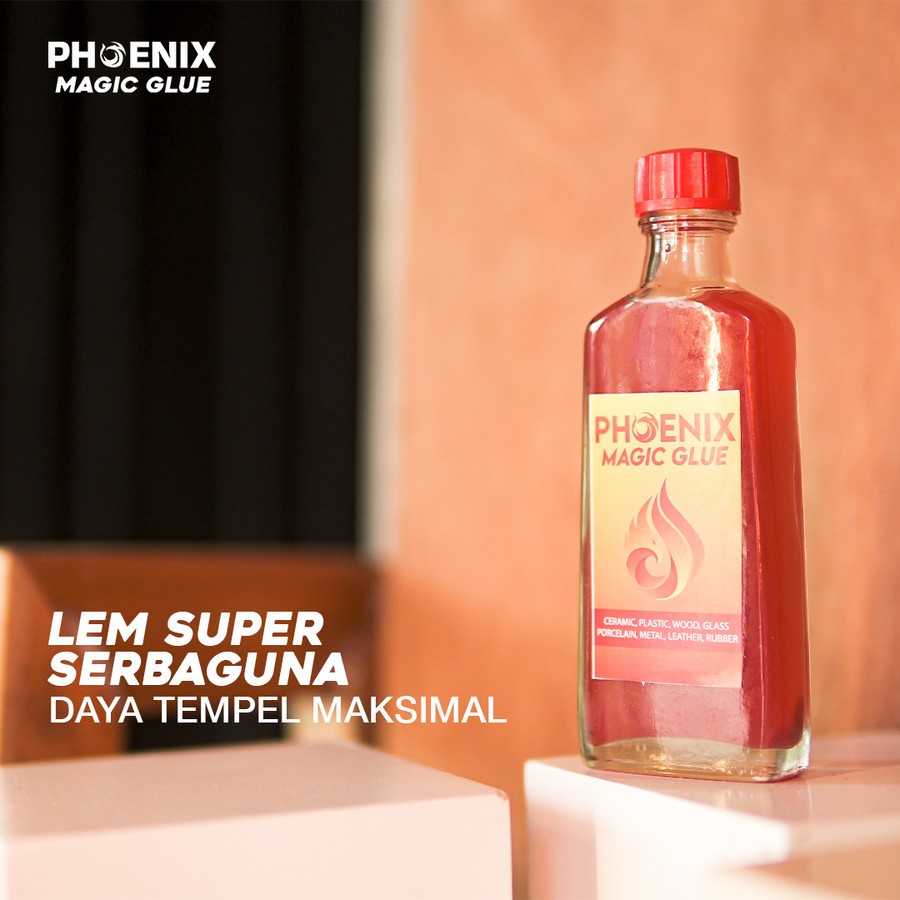 

Lem Sepatu Phoenix Magic Glue Lem Super Kuat