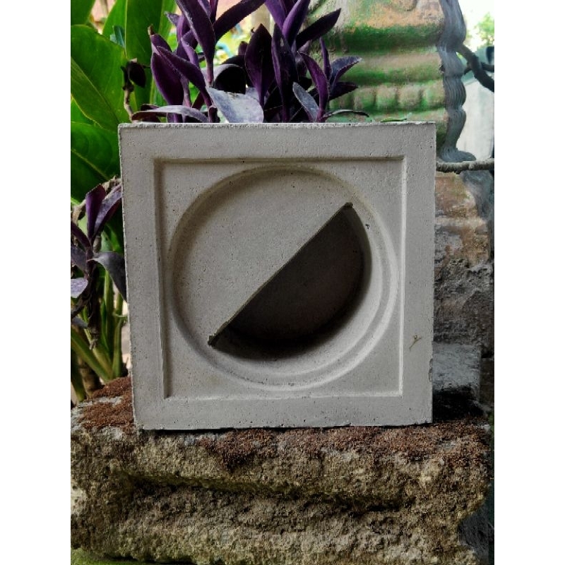 cetakan loster fiber dua muka/cetakan loster motif setengah lingkaran