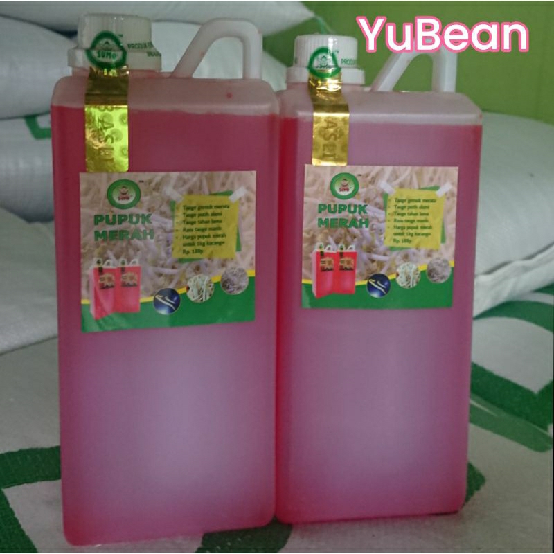 PUPUK MERAH 1000ml ORI SUMO NUTRISI PROTEIN TAUGE