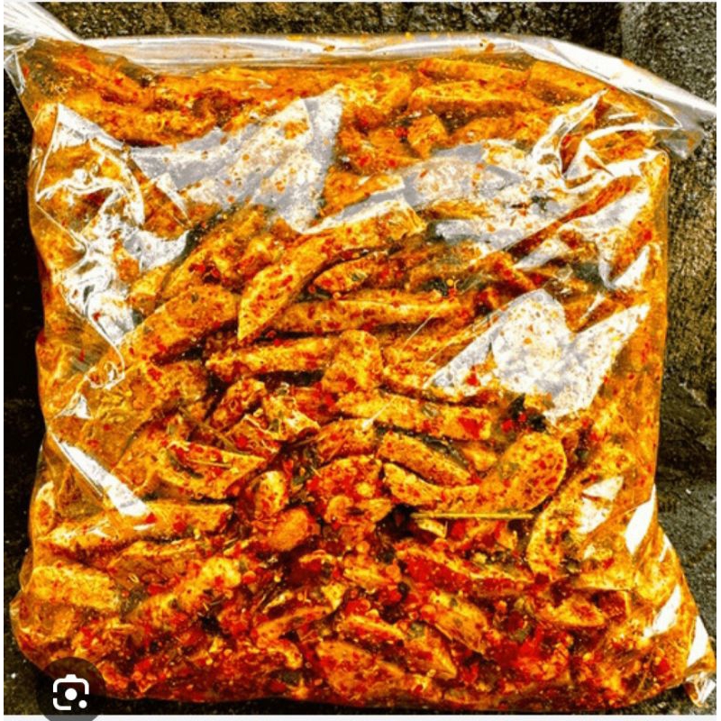 

Basreng Daun jeruk 1 Kg rasa pedas dan gurih