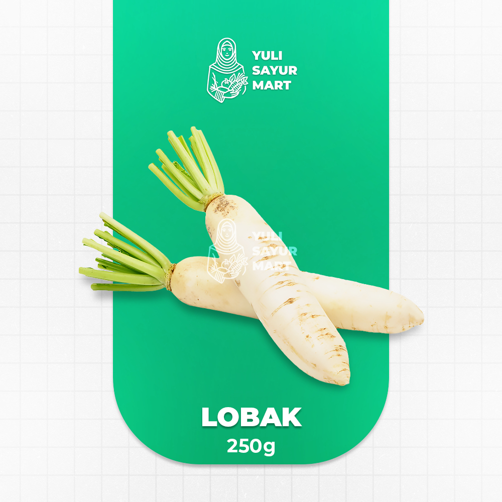 

Lobak 250g - Yuli Sayur Mart