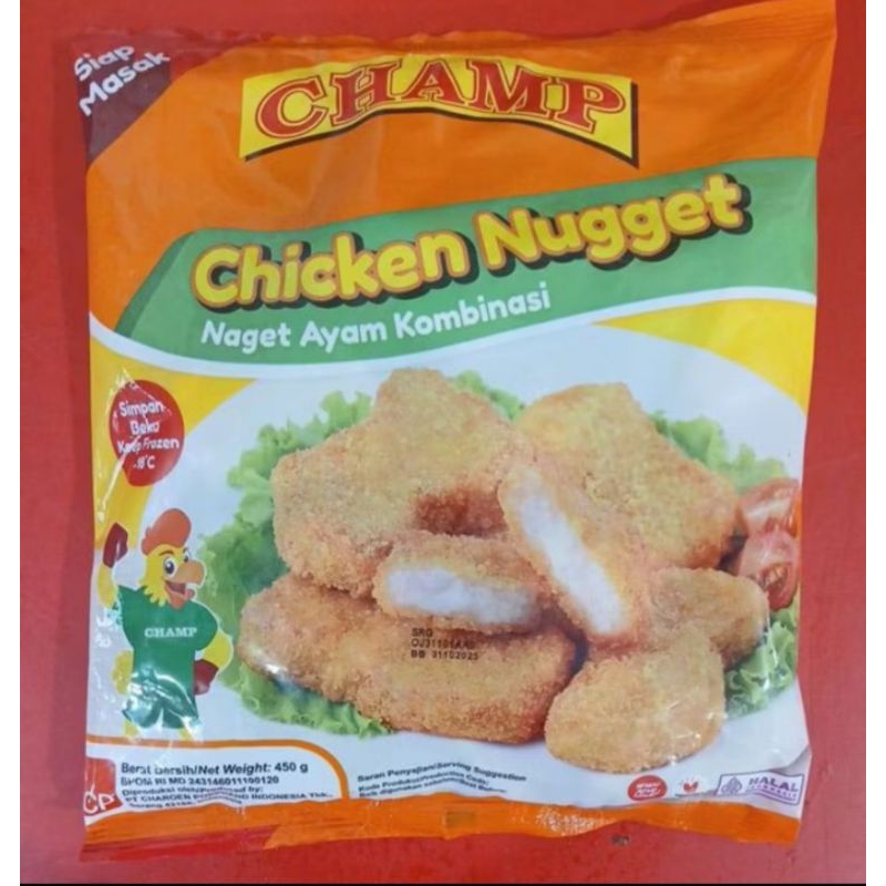 

CHAMP Chicken Nugget 450gr