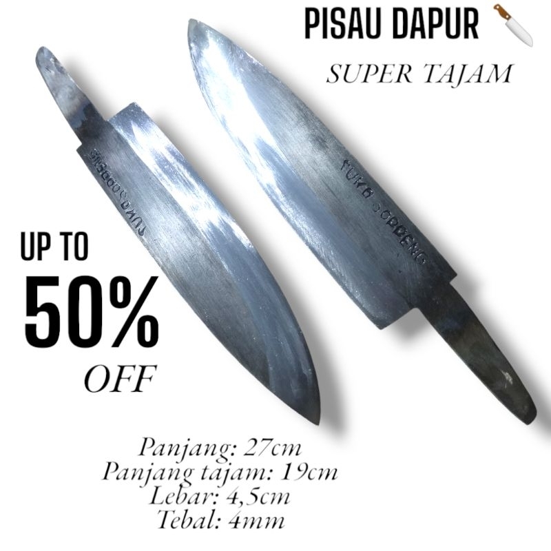 PISAU SUPER TAJAM PISAU DAPUR YANG DI CARI CARI TIDAK GAMPANG TUMPUL KETAJAMAN TAHAN LAMA SUDAH DI S
