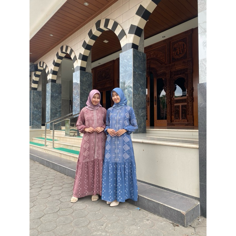 GAMIS SET HIJAB AILEN BY TANEEM