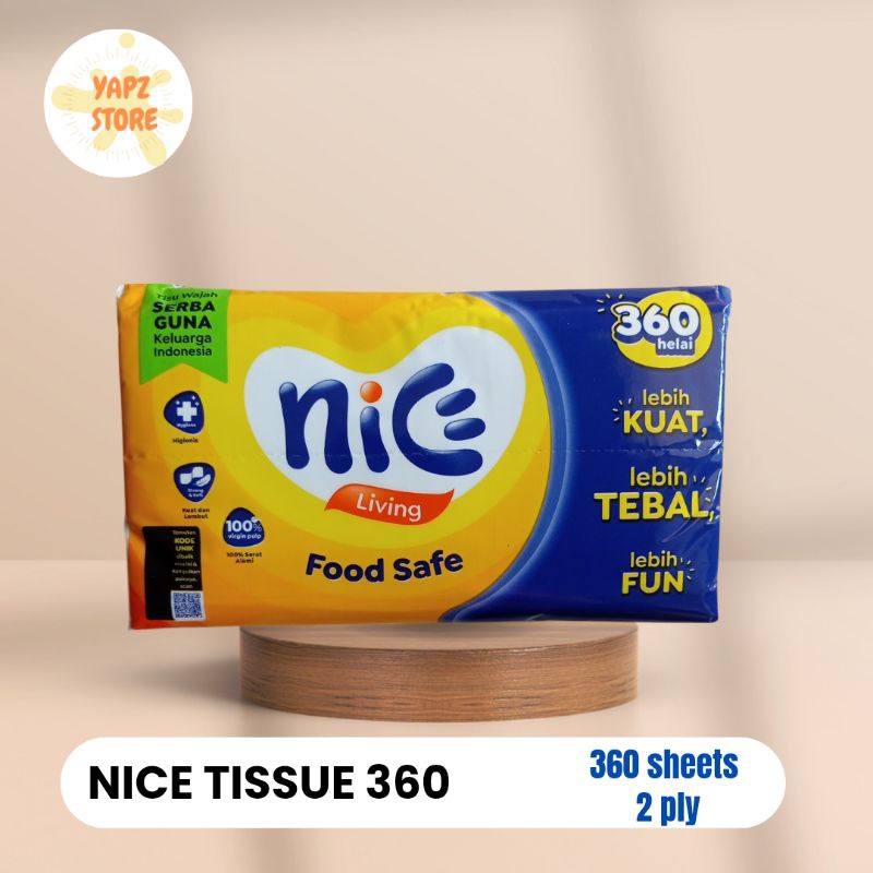 NICE Tissue 360/Nice 360/Tissue Nice 360 sheets/Tissue Nice 360 lembar