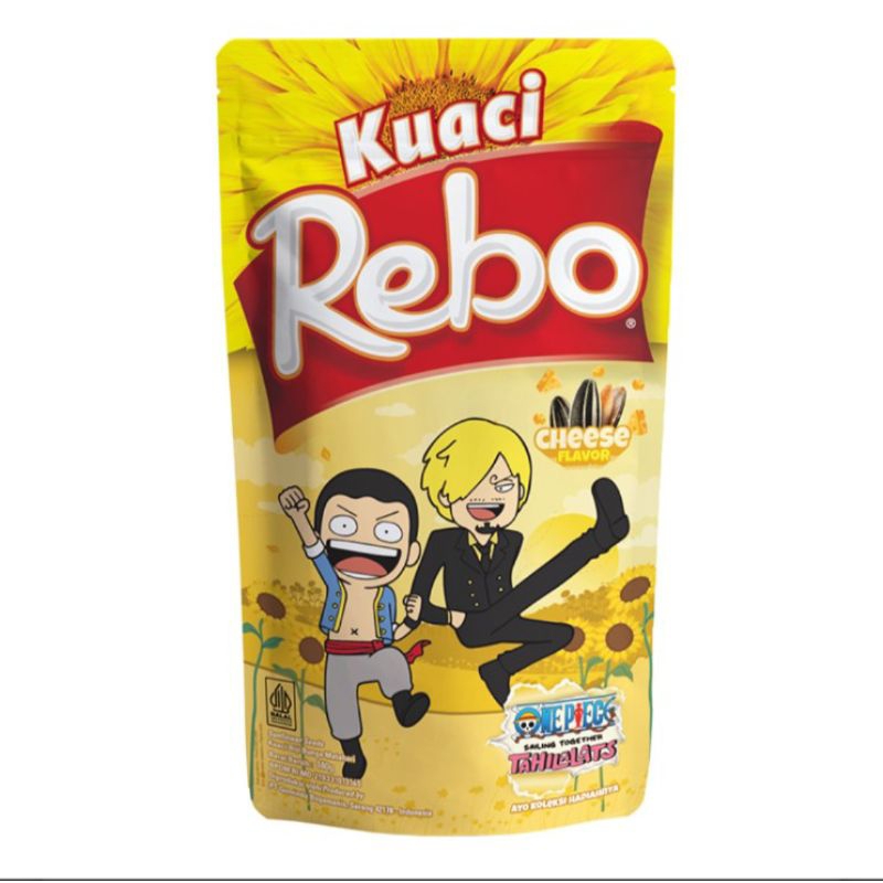 

Rebo Kuaci Biji Bunga Matahari Rasa Keju 140 g