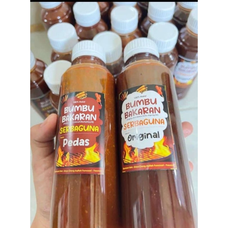 

BUMBU BAKARAN SERBAGUNA / BUMBU BAKARAN MURAH / BUMBU PEDAS MANIS ORIGINAL