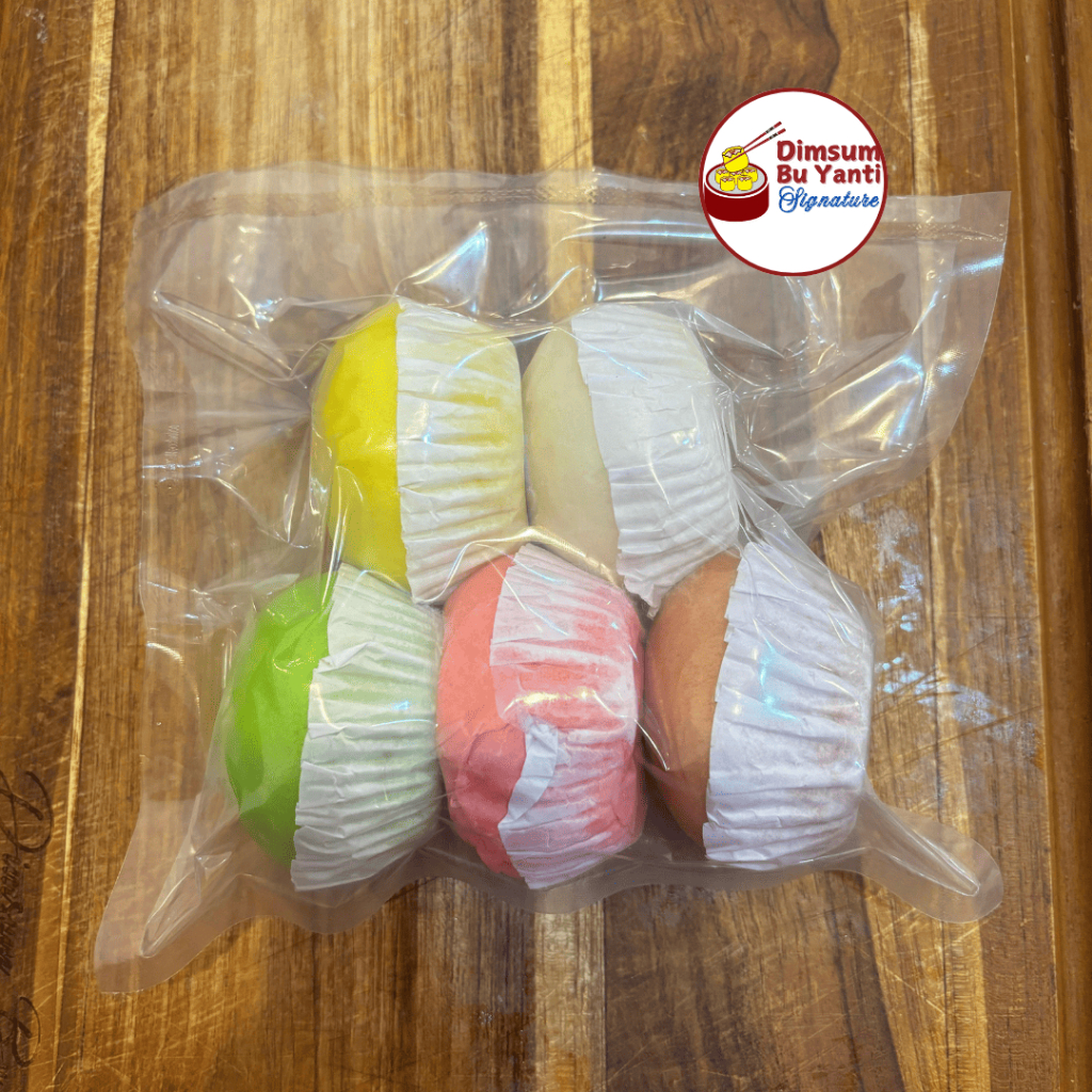 

[PAKET BUNDLING] Dimsum Bu Yanti FROZEN BAO/PAO 5 Varian Lembut Halal Isi Telur Asin, Kacang Merah, Kacang Hijau, Ayam, Coklat