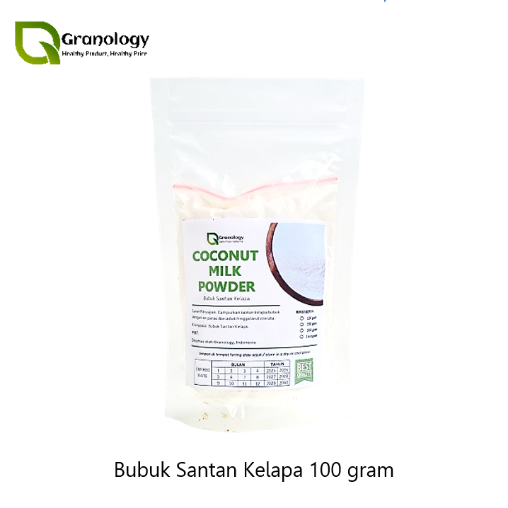 

Santan Kelapa Bubuk / Coconut Cream Powder (100 gram) by Granology