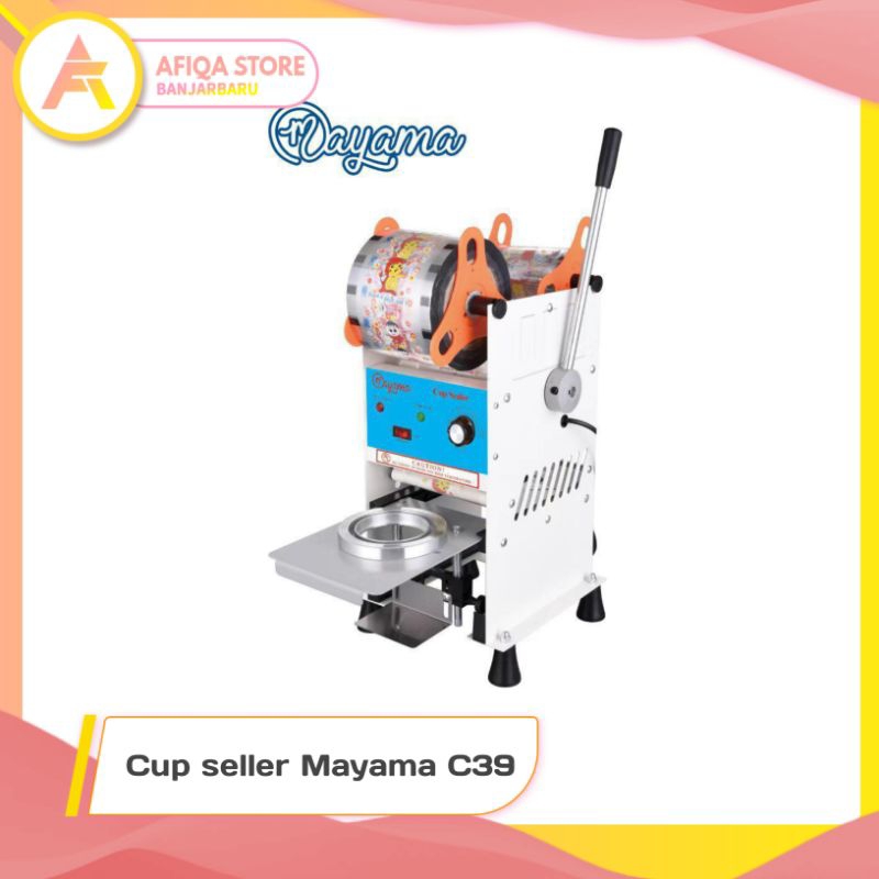 Mesin Cup Sealer Semua Ukuran Cup 8oz-22oz QME / Alat Press Cup Minuman / Mesin Press Gelas Plastik