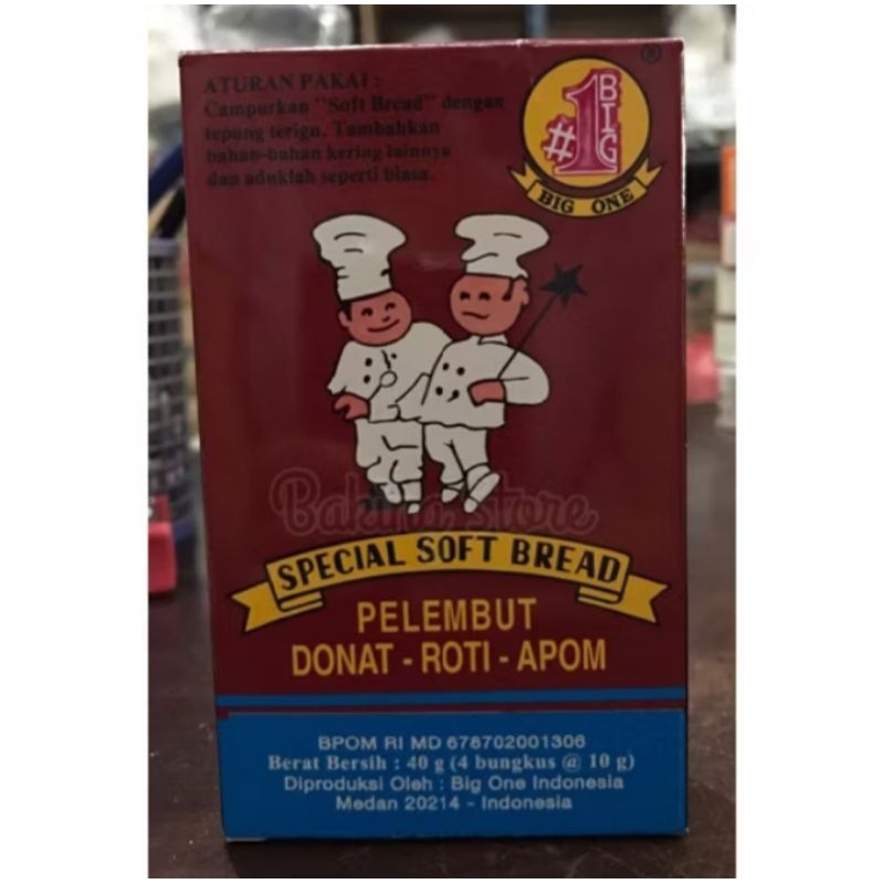 

Big One Special Soft Bread - Pelembut 4x10Gr