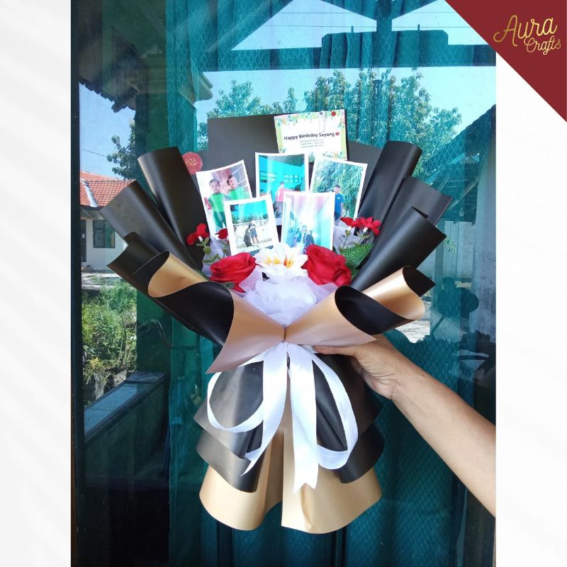 BUKET FOTO / BUKET FOTO CUSTOM / HADIAH ULTAH / HADIAH VALENTINE / BUKET SEMPRO / HADIAH SEMPRO / HA