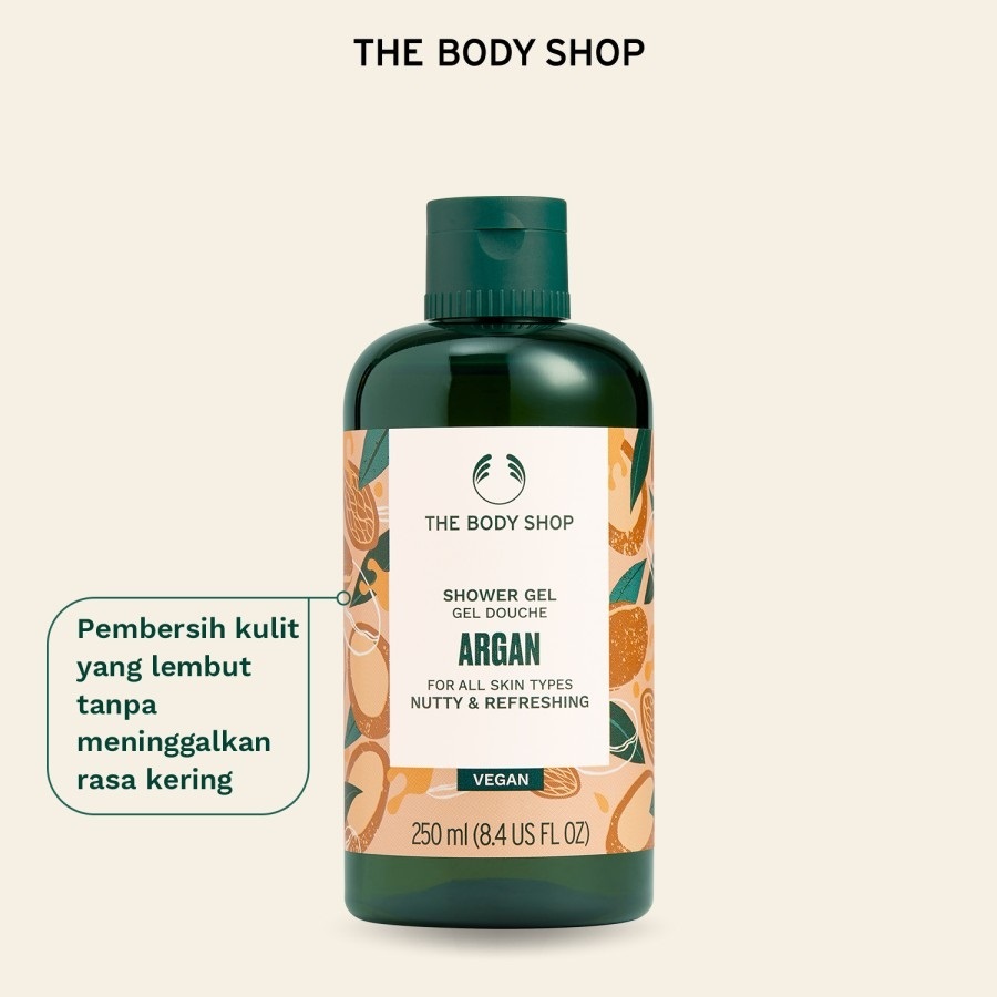 [ORIGINAL] The Body Shop - Argan Shower Gel 250ml