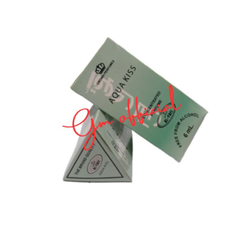 Parfum Roll on AQUA KISS 6ML non Alkohol