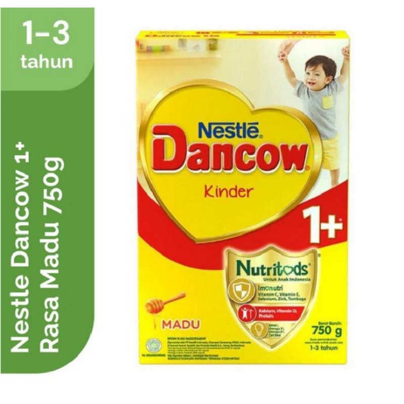 

Nestle Dancow 1+ (1-3 Tahun) Susu Bubuk Pertumbuhan Anak Rasa Madu 750g