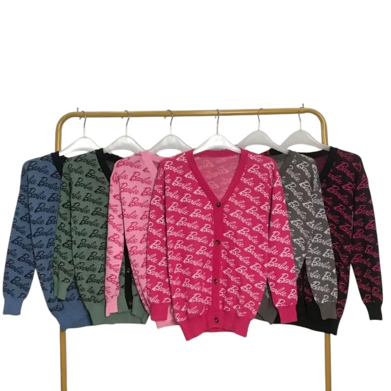 CARDIGAN RAJUT BARBIE