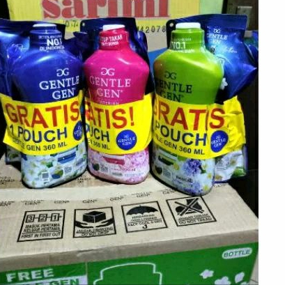 Gentle Gen Gratis Pouch 360 ML