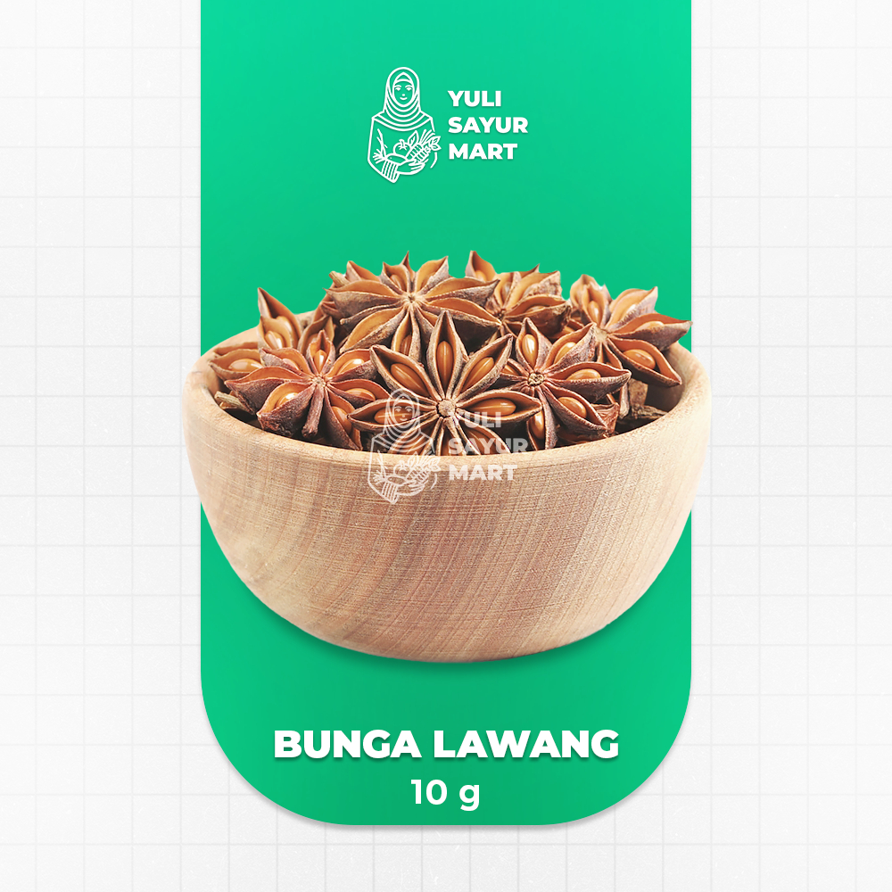 

Bunga Lawang 10g - Yuli Sayur Mart