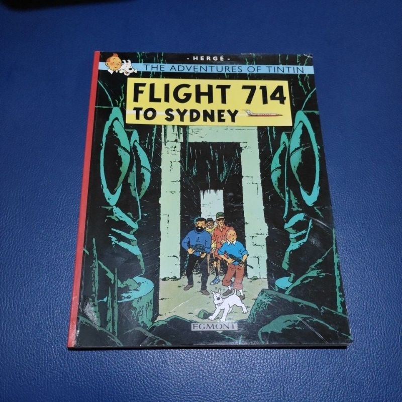 KOMIK HERGE FLIGHT 714 TO SYDNEY EGMONT KOMIK TINTIN