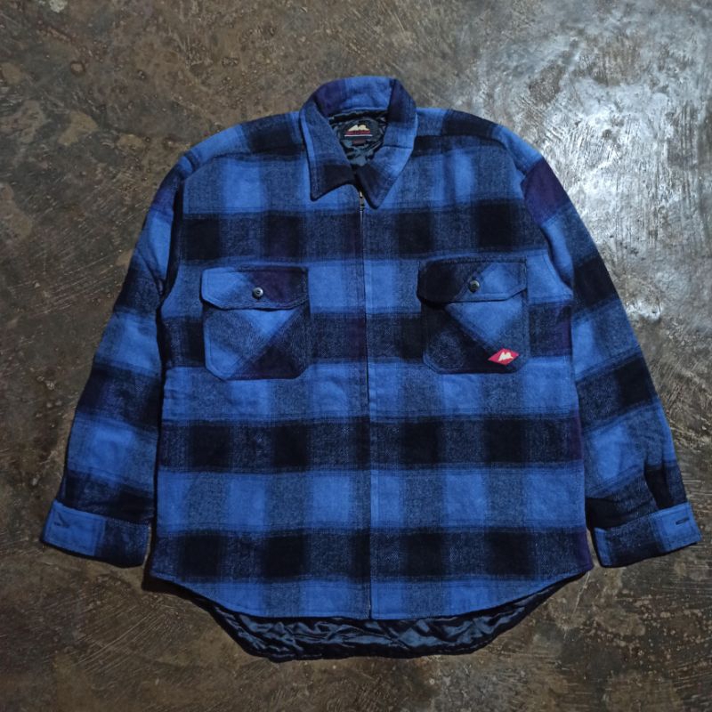 Veterano Flanel Wool Zipper hillcrop