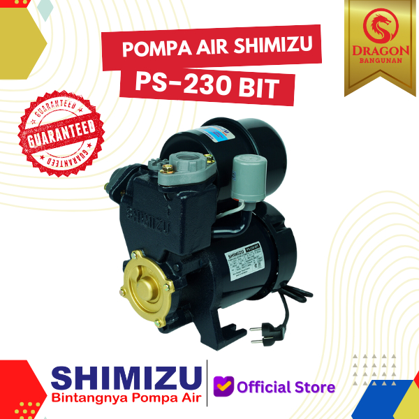 Shimizu PS 230 BIT - Pompa Air Shimizu PS 230 - Pompa Shimizu 200 Watt