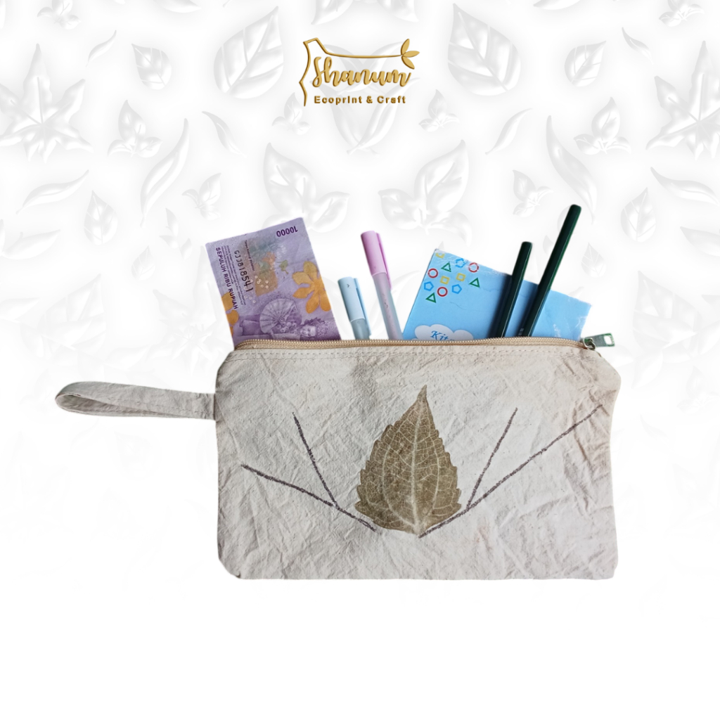 Dompet Kain Ecoprint