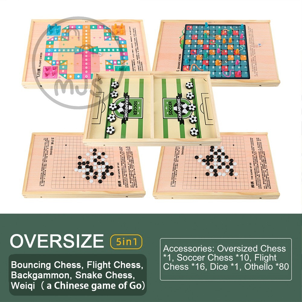 Sling Puck 5 in 1 Board Game Slingpuck Winner Ball Hockey Board Game/battle game