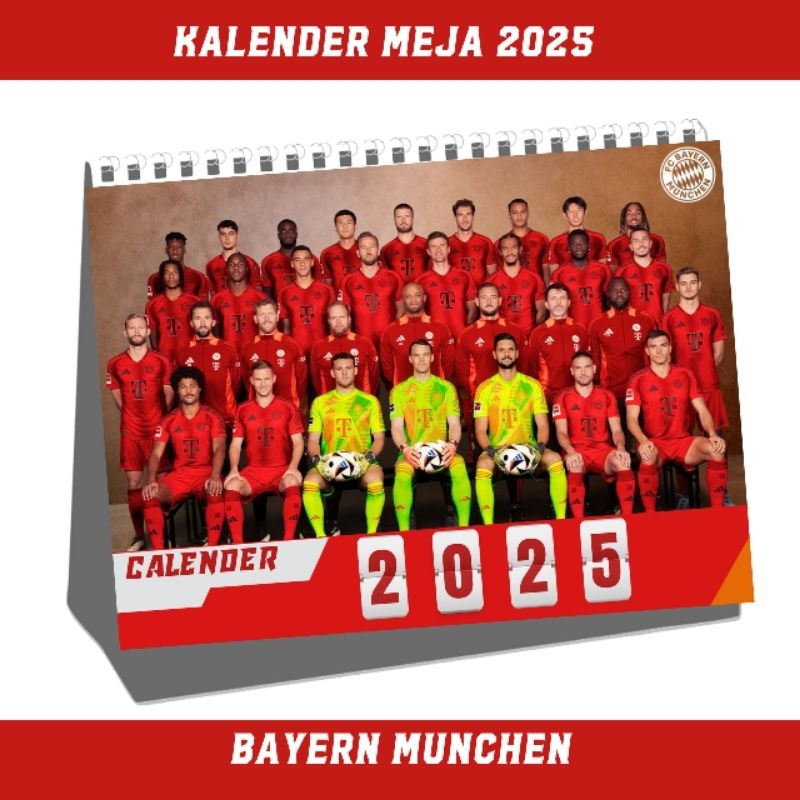 

Kalender Maja 2025 Bayern munchen Vip Premium