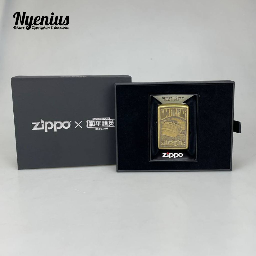Zippo Armor Game for Peace - Stahlhelm