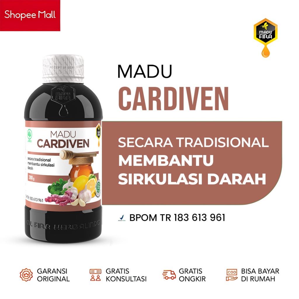 Madu Cardiven Paket 1 Botol