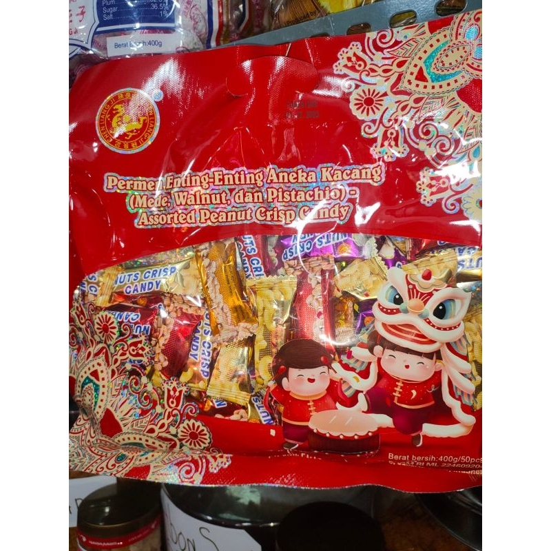 

teng teng kacang crispy