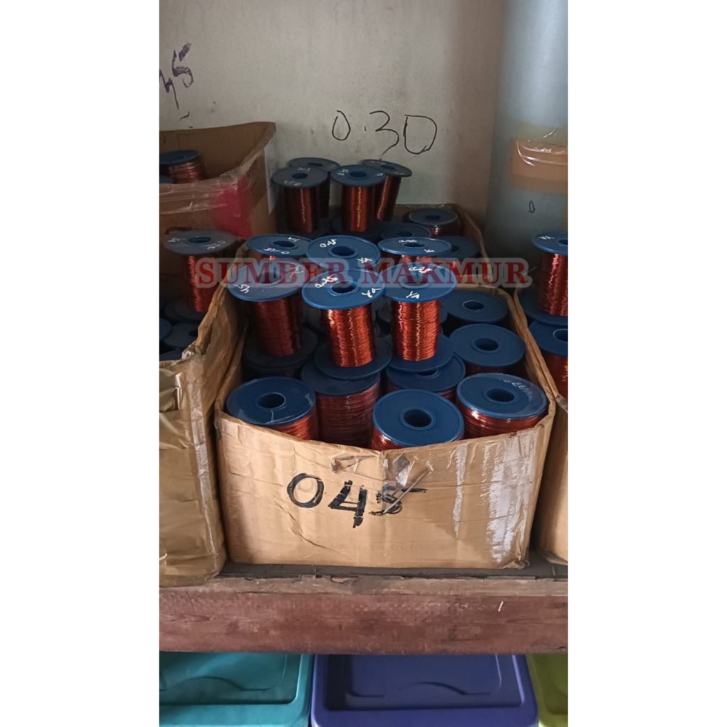 Kawat tembaga email 0.90 copper wire kawat gulung dinamo tembaga 1 kg