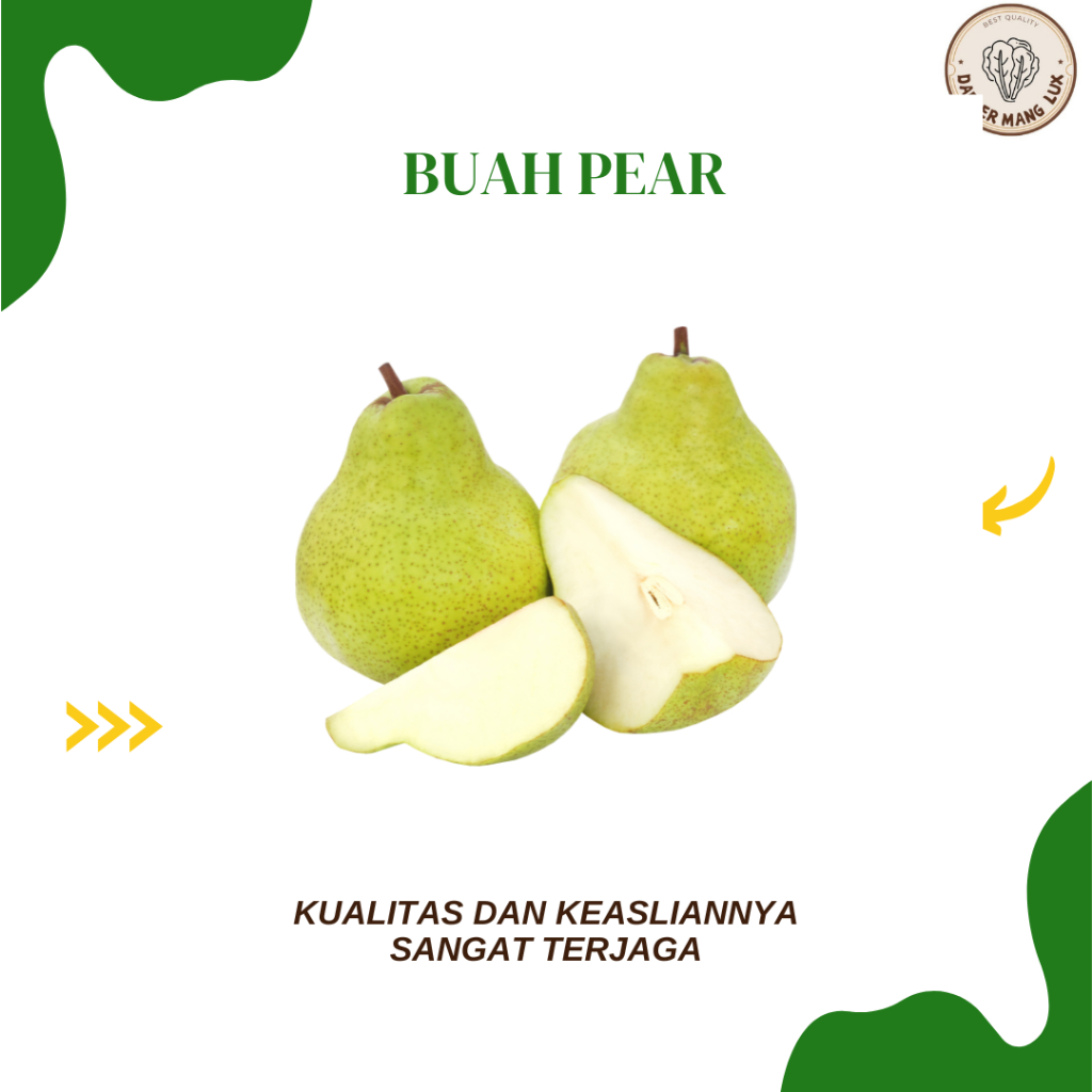 

DRIED SERBUK BUAH PEAR BEST SELLER