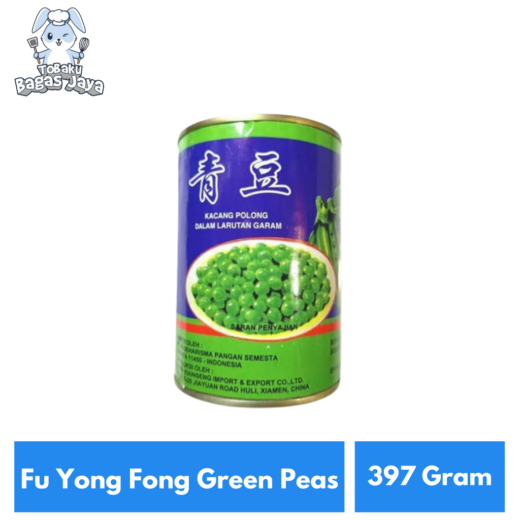 

Fu Yong Fong Green Peas 397 Gram