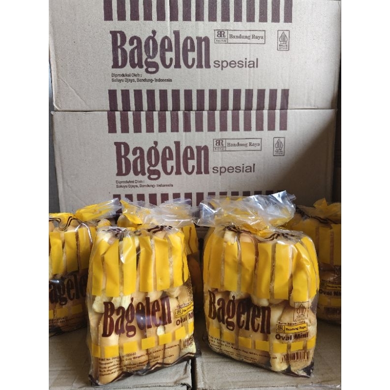 

Bagelen oval mini roti kering original 1 dus isi 10pcs