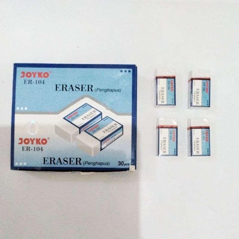 

Penghapus pensil Joyko eraser ER-104 atk murah