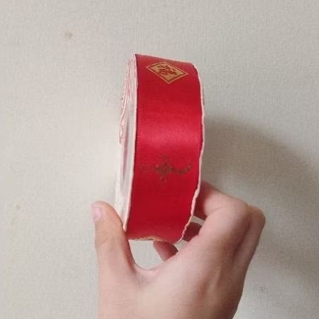 

Pita Ribbon Merah Keberuntungan Imlek Type I