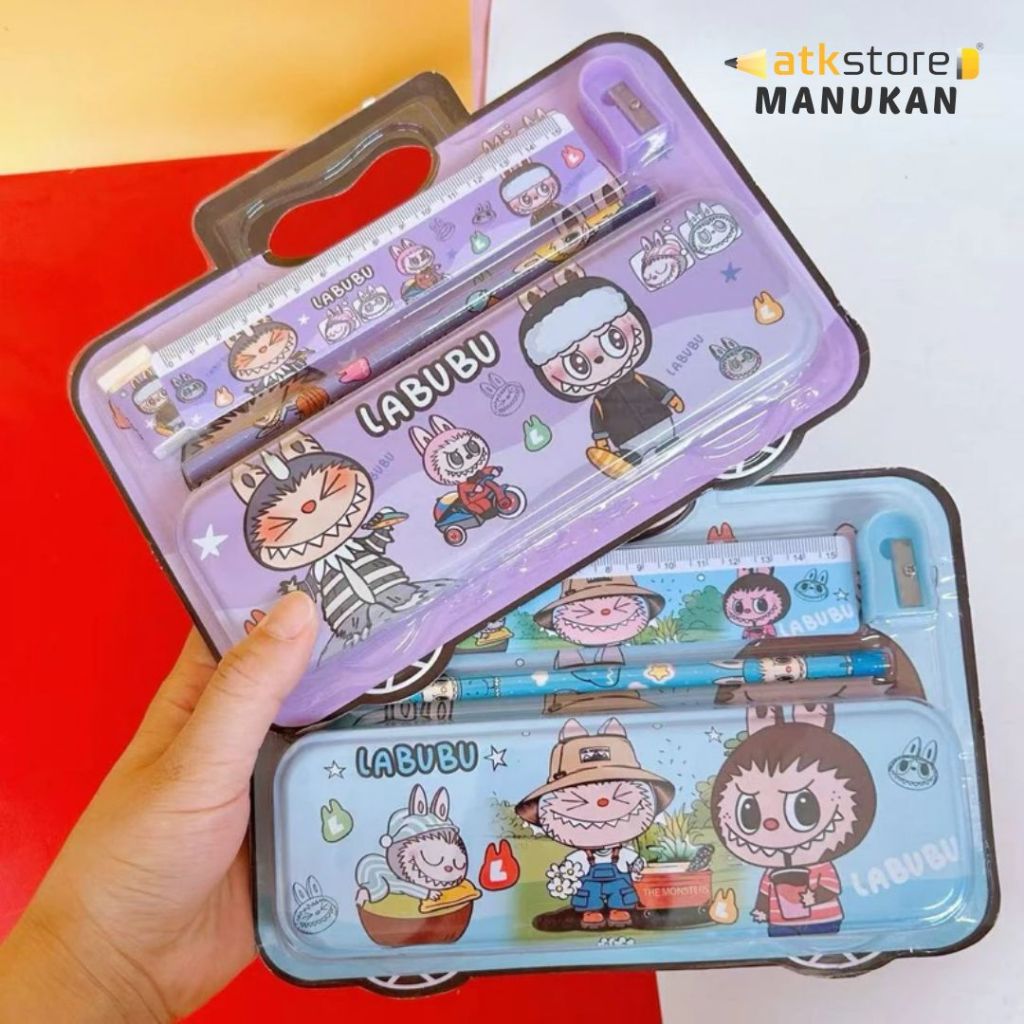 

Set Peralatan Tulis | Study Set 6016 Labubu