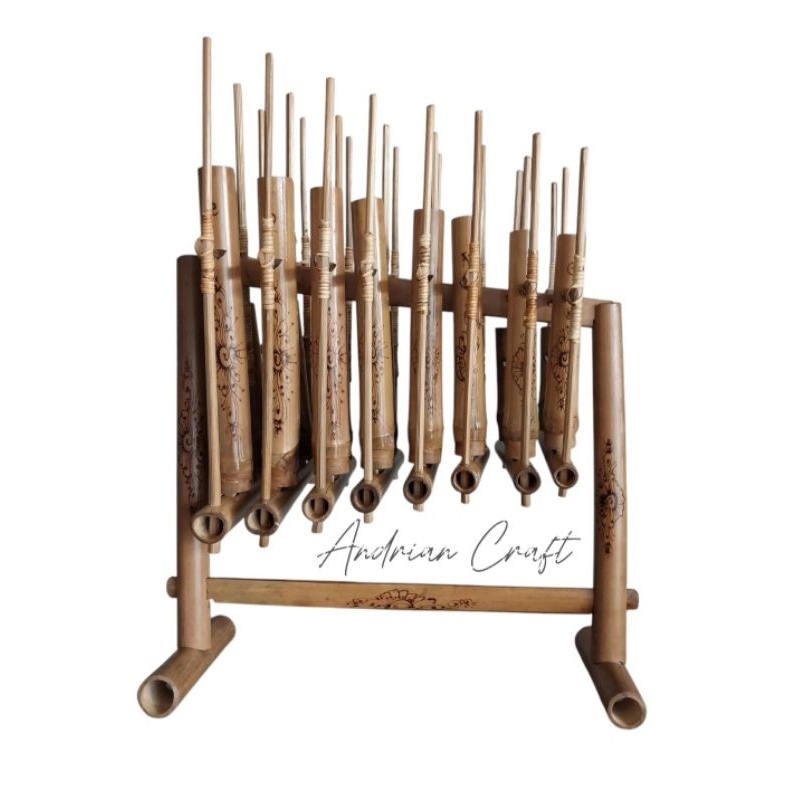 Promo Angklung set 8 nada 1 oktaf ukuran anak TK-SD